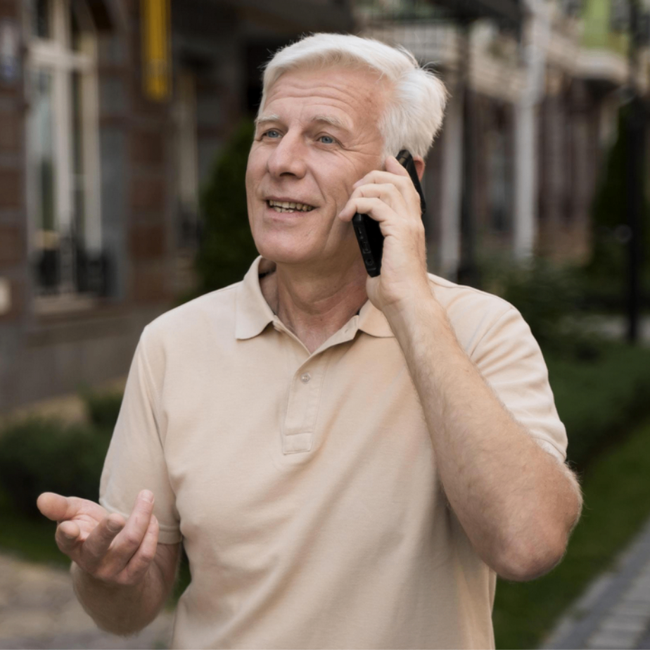 Man calling The Medicare Broker with Medicare questions